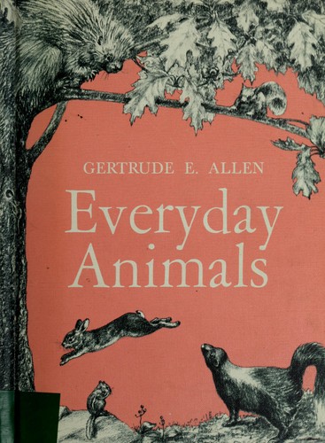 Cover for Everyday animals ...