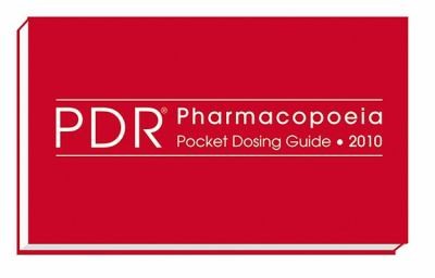 Cover for Pdr Pharmacopoeia Pocket Dosing Guide 2010