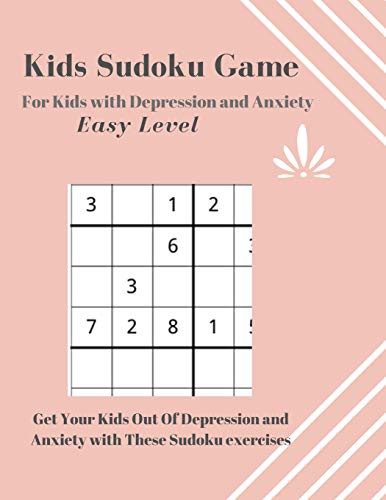 Cover for Kids Sudoku Game For Depression and Anxiety Easy Level