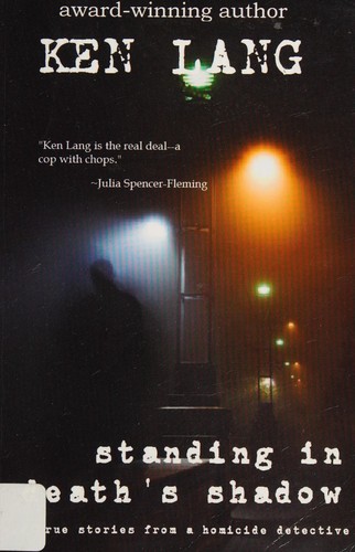 Cover for Standing in death's shadow