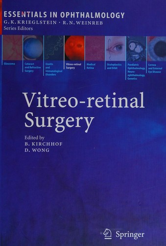 Cover for Vitreo-retinal surgery