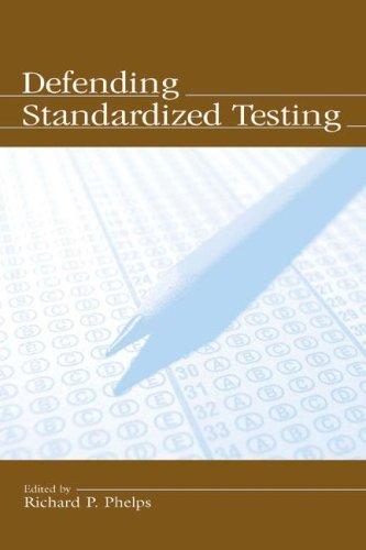 Cover for Defending Standardized Testing