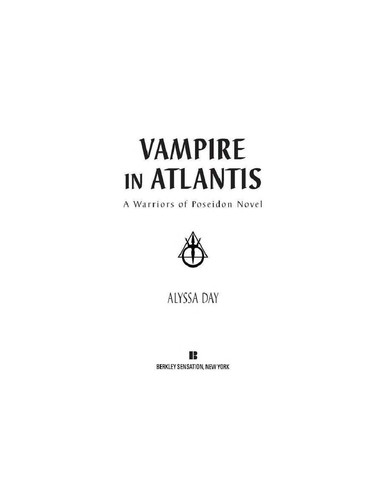 Cover for Vampire in Atlantis