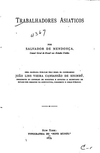 Cover for Trabalhadores asiaticos
