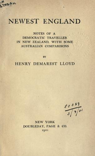 Cover for Newest England