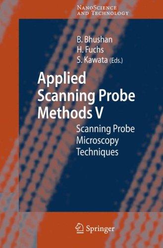 Cover for Applied Scanning Probe Methods V (NanoScience and Technology)