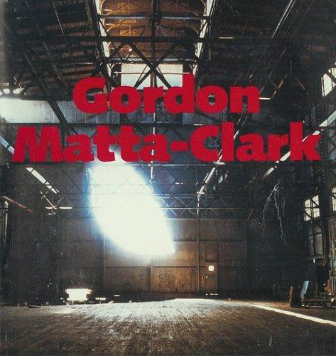 Cover for Gordon Matta-Clark