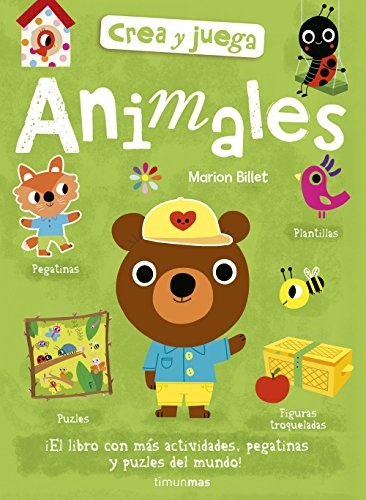 Cover for Crea y juega. Animales