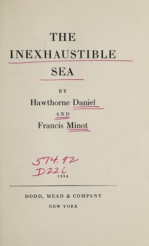 Cover for The inexhaustible sea