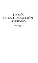 Cover for Teoría de la traducción literaria