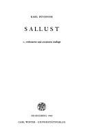 Cover for Sallust