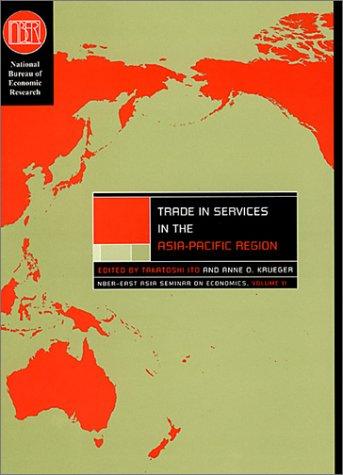 Cover for Trade in Services in the Asia-Pacific Region (National Bureau of Economic Research-East Asia Seminar on Economics)