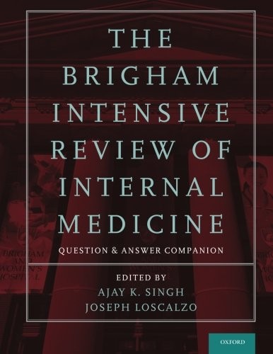 Cover for The Brigham Intensive Review of Internal Medicine Question and Answer Companion