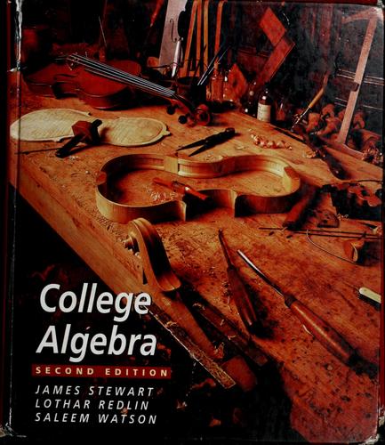 Cover for College algebra