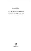 Cover for La verita del sentimento