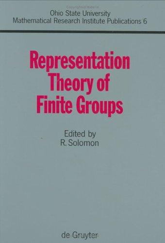 Cover for Representation theory of finite groups