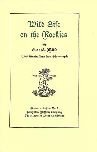 Cover for Wild life on the Rockies