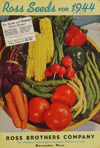 Cover for Ross seeds for 1944