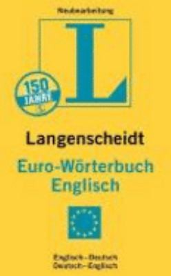 Cover for Langenscheidt Eurowrterbuch Englisch Englischdeutsch Deutschenglisch