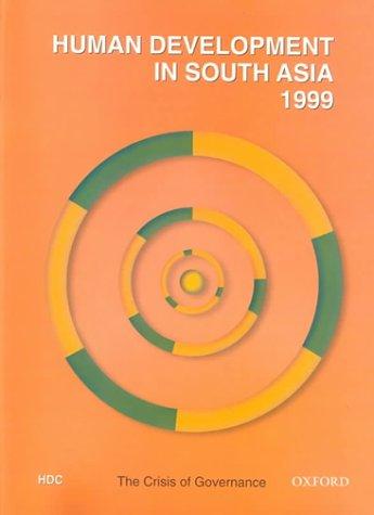Cover for Human Development in South Asia 1999
