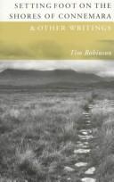 Cover for Setting foot on theshores of Connemara & other writings