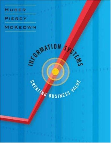 Cover for Information Systems