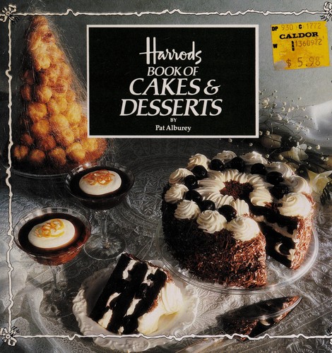 Cover for Harrods Book of Cakes & Desserts