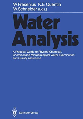 Cover for Water Analysis