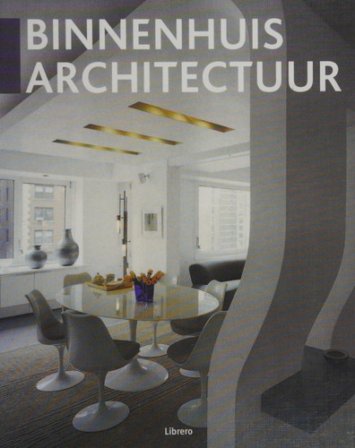 Cover for Binnenhuisarchitectuur