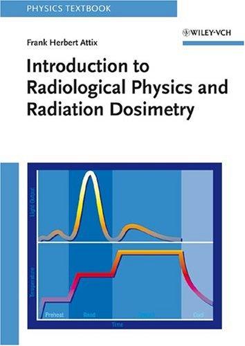 Cover for Introduction to radiological physics and radiation dosimetry