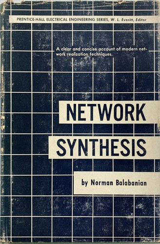 Cover for Network synthesis.