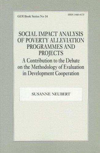 Cover for Social Impact Analysis of Poverty Alleviation Programmes and Projects