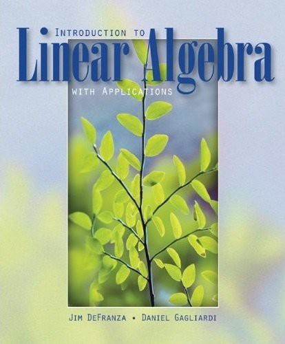 Cover for Introduction to Linear Algebra