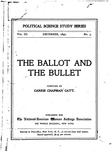 Cover for The Ballot and the Bullet