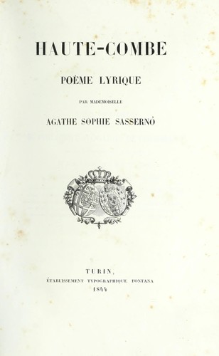 Cover for Haute-Combe