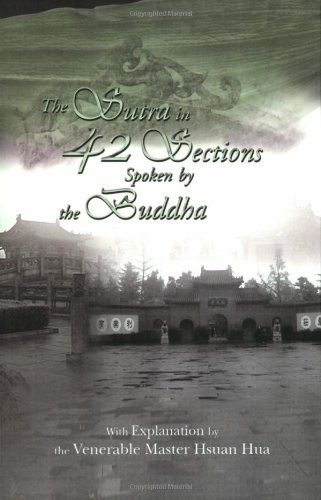 Cover for Sutra in forty-two sections spoken by the Buddha