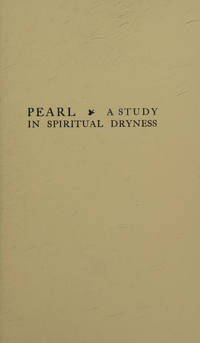 Cover for Pearl; a study in spiritual dryness.