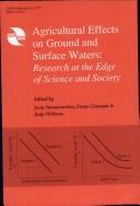 Cover for Agricultural effects on ground and surface waters
