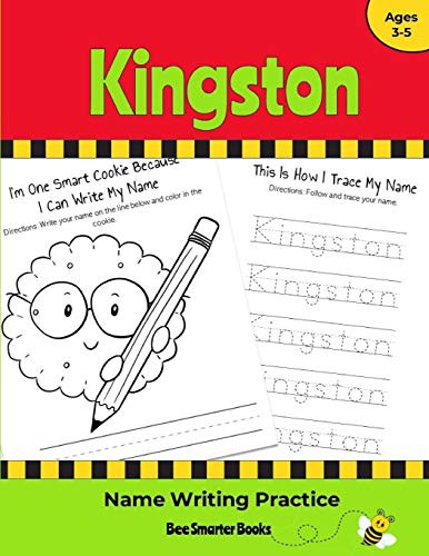 Cover for Kingston Name Writing Practice