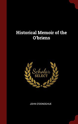 Cover for Historical Memoir of the O'briens