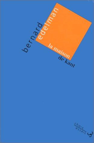 Cover for La maison de Kant