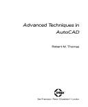 Cover for Advanced techniques in AutoCad