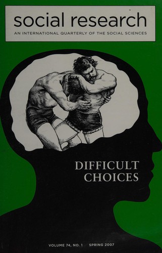 Cover for Difficult choices