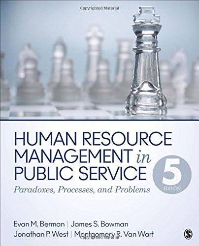 Cover for Human Resource Management in Public Service