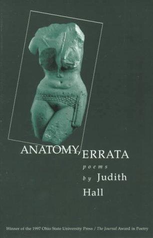 Cover for Anatomy, errata