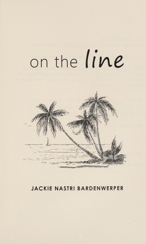 Cover for On the line