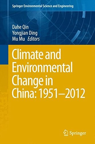 Cover for Climate and Environmental Change in China