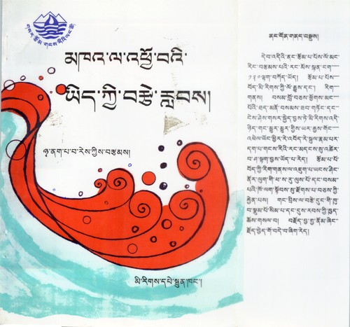 Cover for Mkhaʼ nas ʼphyo baʼi yid kyi brtse rlabs