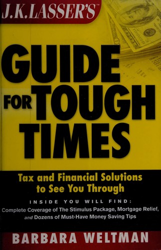 Cover for J.K. Lasser's guide for tough times
