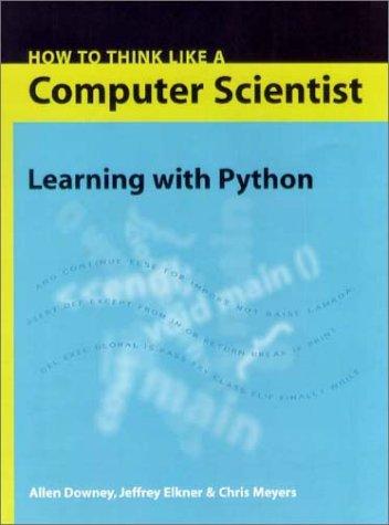 Cover for How to Think Like a Computer Scientist